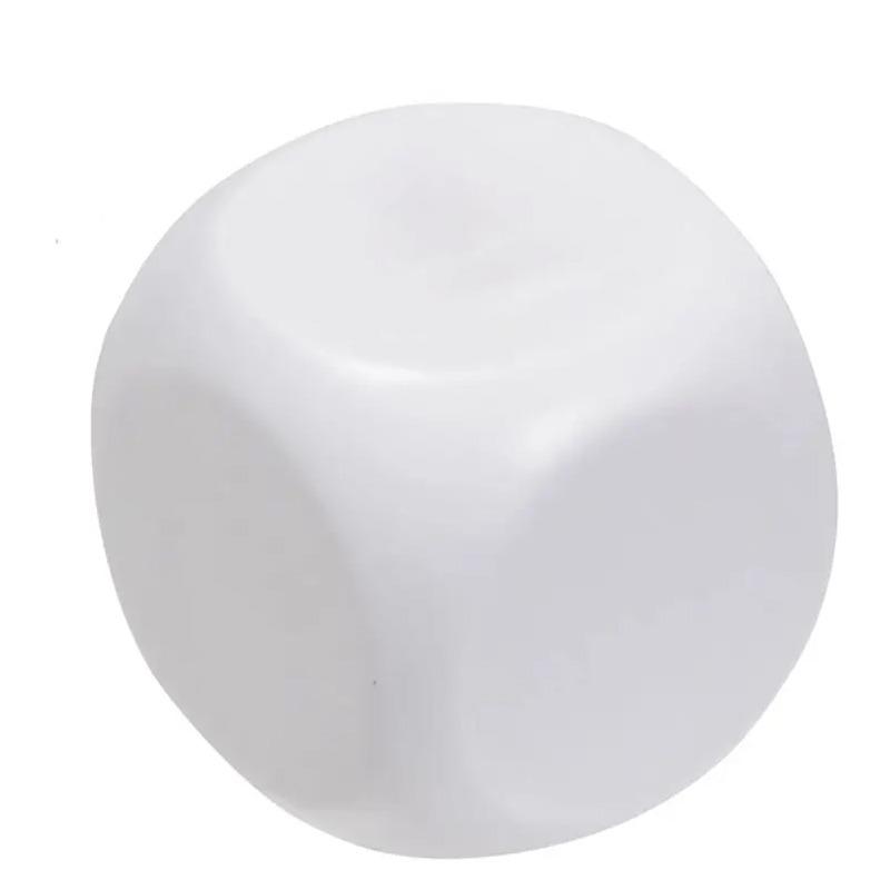 Cube Shaped Stress Balls - White